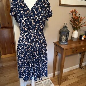Kaileigh flower Midi Dress